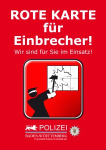 Einbruch Front Rot 2018